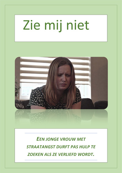 Zie mij niet poster
